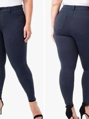 Liverpool Slim Fit Skinny Jeans in Charcoal